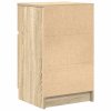 vidaXL Noční stolky 2 ks dub sonoma 39x35x65 cm kompozitní dřevo