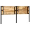 vidaXL Čelo postele 200 cm z masivního dřeva Mango a železa