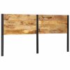 vidaXL Čelo postele 200 cm z masivního dřeva Mango a železa
