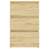 vidaXL Noční stolky 2 ks 40 x 29,5 x 64 cm masivní borové dřevo