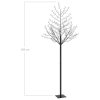 vidaXL Vánoční strom 600 LED modré světlo třešňový květ 300 cm