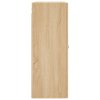vidaXL Nástěnné skříňky 2 ks dub sonoma kompozitní dřevo