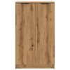 vidaXL Botník dub artisan 59 x 35 x 100,5 cm kompozitní dřevo