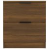 vidaXL Noční stolky 2 ks hnědý dub kompozitní dřevo