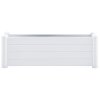 vidaXL Vyvýšený záhon PP bílý 100 x 43 x 35 cm