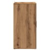 vidaXL Botník dub artisan 60 x 35 x 70 cm kompozitní dřevo