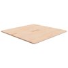 vidaXL Čtvercová stolní deska80x80x1,5 cm masivní dub bez úprav