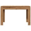 vidaXL Jídelní stůl dub artisan 120 x 60 x 76 cm kompozitní dřevo