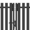 vidaXL Zahradní plotová branka ocelová 400 x 200 cm antracitová