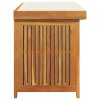 vidaXL Outdoor Cushion Box 90x50x60,5 cm Masivní dřevo akácie