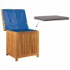 vidaXL Venkovní box na polštáře 60x50x61 cm Masivní dřevo Akácie