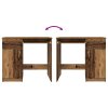 vidaXL Psací stůl old wood 86x49x76 cm kompozitní dřevo