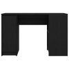 vidaXL Psací stůl Černý dub 120x42x76 cm Dřevěné konstrukce