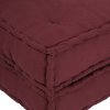 vidaXL Modulární pohovka Maroon 70x70x36 Látka