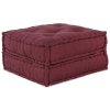 vidaXL Modulární pohovka Maroon 70x70x36 Látka