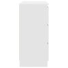 vidaXL Příborník bílý 80x35x76 cm kompozitní dřevo