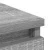 vidaXL Příborník šedý sonoma 80x35x76 cm kompozitní dřevo
