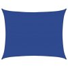 vidaXL Plachta proti slunci 160 g/m² obdélník modrá 6 x 7 m HDPE