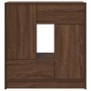 vidaXL Příborník se zásuvkami a dvířky Dub hnědý 70,5x34x74,5 cm