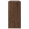 vidaXL Příborník se zásuvkami a dvířky Dub hnědý 70,5x34x74,5 cm