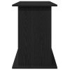 vidaXL Stojan na akvárium Černý dub 121x41x58 cm Dřevěná konstrukce