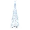 vidaXL Vánoční stromek kužel 3 000 modrých LED diod 230 x 800 cm