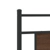 vidaXL Rám postele bez matrace hnědý dub 90 x 200 cm kompozitní dřevo