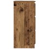 vidaXL Příborník old wood 60x35x76 cm kompozitní dřevo