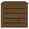 vidaXL Úložný box medově hnědý 89x36,5x33 cm masivní borovice