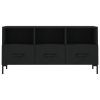 vidaXL TV skříňka černá 102 x 36 x 50 cm kompozitní dřevo