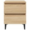 vidaXL Noční stolky 2 ks dub sonoma 40 x 35 x 50 cm kompozitní dřevo