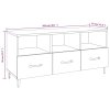 vidaXL TV skříňka dub sonoma 102 x 35 x 50 cm kompozitní dřevo