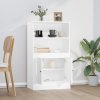 vidaXL Skříň highboard bílá 60 x 35,5 x 103,5 kompozitní dřevo