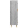 vidaXL Komoda šedá sonoma 70 x 31 x 115 cm kompozitní dřevo