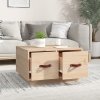 vidaXL Konferenční stolek 60x53x35 cm masivní borové dřevo