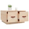 vidaXL Konferenční stolek 60x53x35 cm masivní borové dřevo