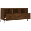 vidaXL TV skříňka hnědý dub 102 x 36 x 50 cm kompozitní dřevo