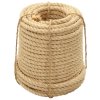 vidaXL Lano 100% sisal 16 mm 50 m