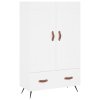 vidaXL Skříň highboard bílá 69,5 x 31 x 115 cm kompozitní dřevo