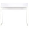 vidaXL Psací stůl bílý 90 x 60 x 88 cm