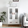 vidaXL Skříň highboard bílá 69,5 x 31 x 115 cm kompozitní dřevo