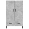 vidaXL Skříň highboard betonově šedá 69,5x31x115 cm kompozitní dřevo