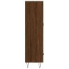 vidaXL Skříň highboard hnědý dub 69,5 x 31 x 115 cm kompozitní dřevo