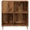 vidaXL Skříňka na LP desky old wood 84,5 x 38 x 89 cm kompozitní dřevo