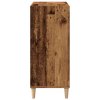 vidaXL Skříňka na LP desky old wood 84,5 x 38 x 89 cm kompozitní dřevo
