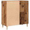 vidaXL Skříňka na LP desky old wood 84,5 x 38 x 89 cm kompozitní dřevo