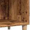 vidaXL Skříňka na LP desky old wood 84,5 x 38 x 89 cm kompozitní dřevo