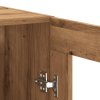 vidaXL Příborník dub artisan 69,5 x 34 x 90 cm kompozitní dřevo