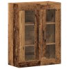 vidaXL Příborník old wood 69,5 x 34 x 90 cm kompozitní dřevo