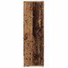 vidaXL Knihovna old wood 90 x 28 x 90 cm kompozitní dřevo
